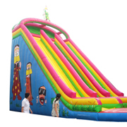 big inflatable slide